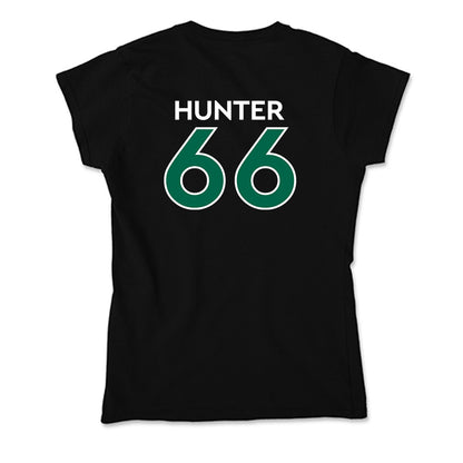 Illinois Wesleyan - NCAA Football : Demarco Hunter - Soft Style Women’s T-Shirt-1