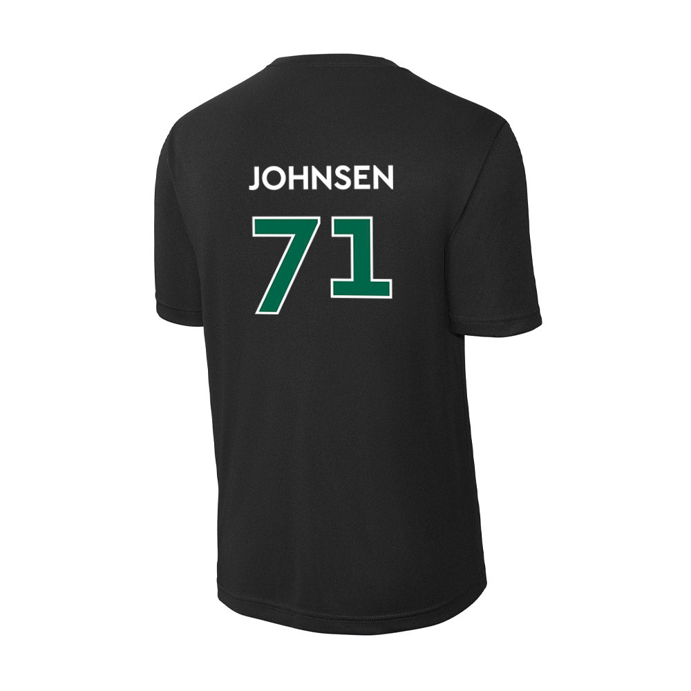 Illinois Wesleyan - NCAA Football : Luke Johnsen - Activewear T-Shirt-1
