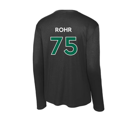 Illinois Wesleyan - NCAA Football : Max Rohr - Activewear Long Sleeve T-Shirt-1