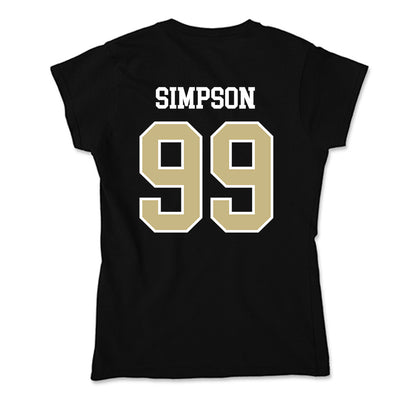 Albion - NCAA Football : Tayshaun Simpson - Soft Style Women’s T-Shirt-1