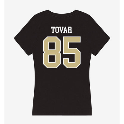 Albion - NCAA Football : Danny Tovar - Women's V-Neck T-Shirt-1