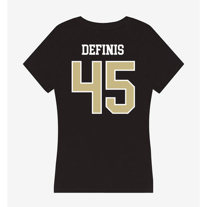 Albion - NCAA Baseball : Alex DeFinis - Women's V-Neck T-Shirt-1