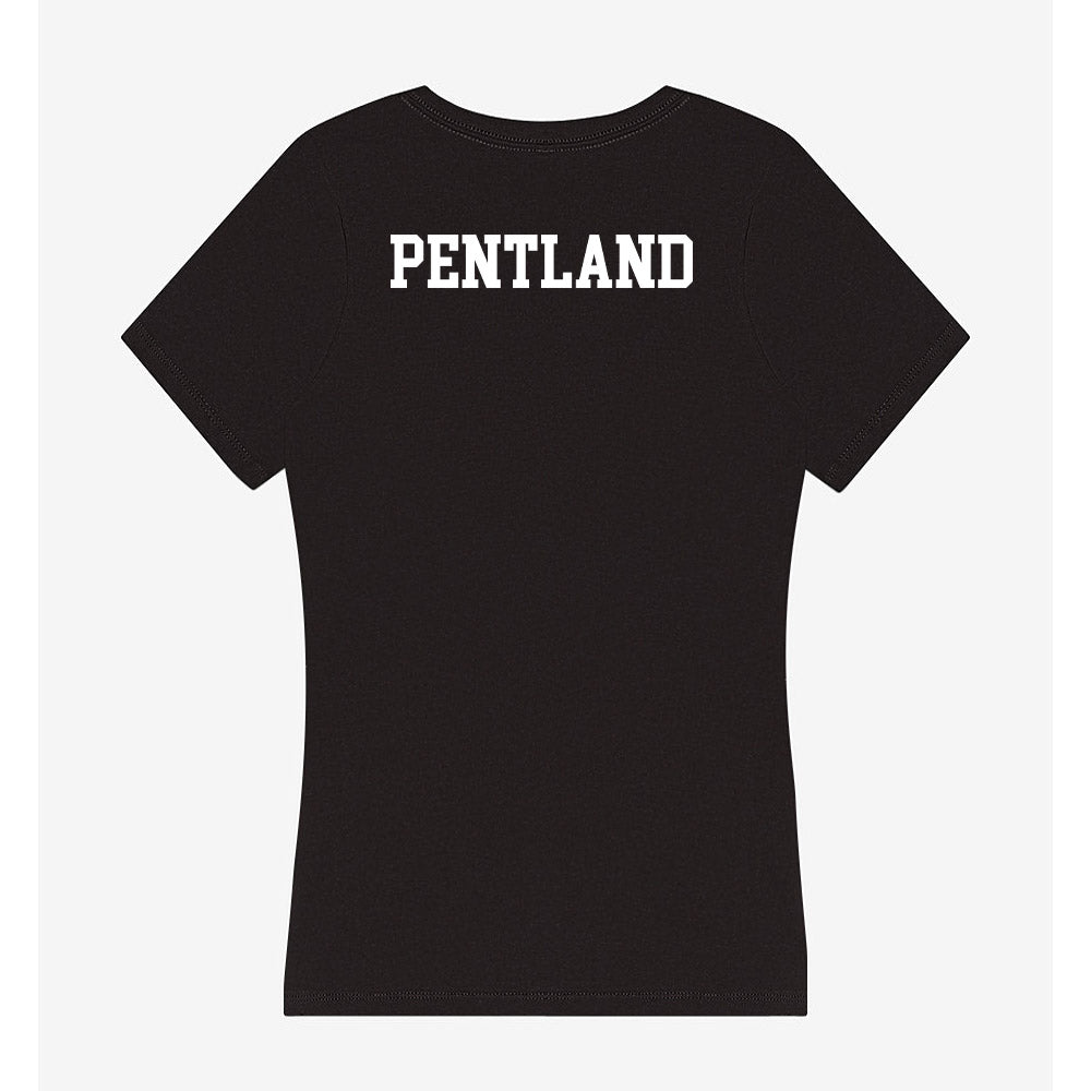 Albion - NCAA Men's Swimming & Diving : Will Pentland - Women's V-Neck T-Shirt-1