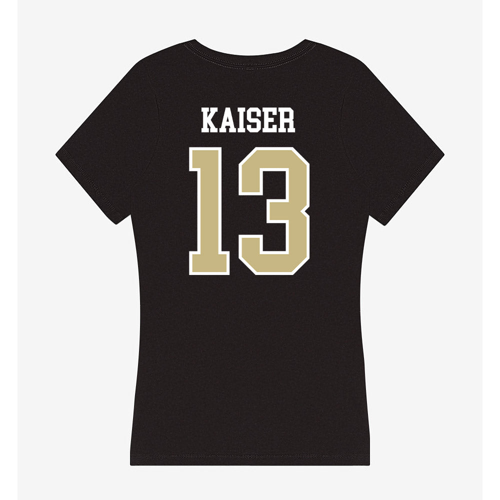 Albion - NCAA Men's Soccer : Diego Kaiser - Women's V-Neck T-Shirt-1