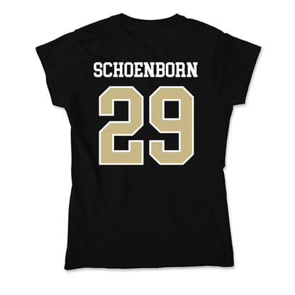 Albion - NCAA Softball : Sydney Schoenborn - Soft Style Women’s T-Shirt-1