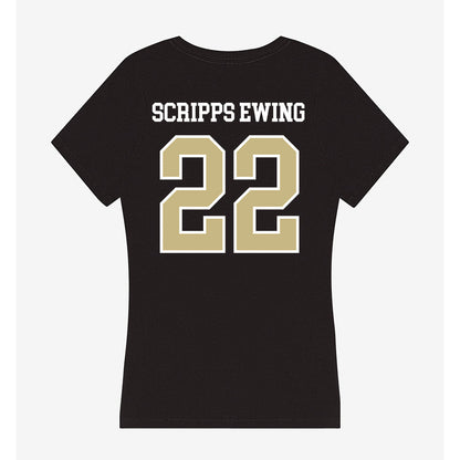 Albion - NCAA Men's Soccer : Connor Scripps Ewing - Women's V-Neck T-Shirt-1