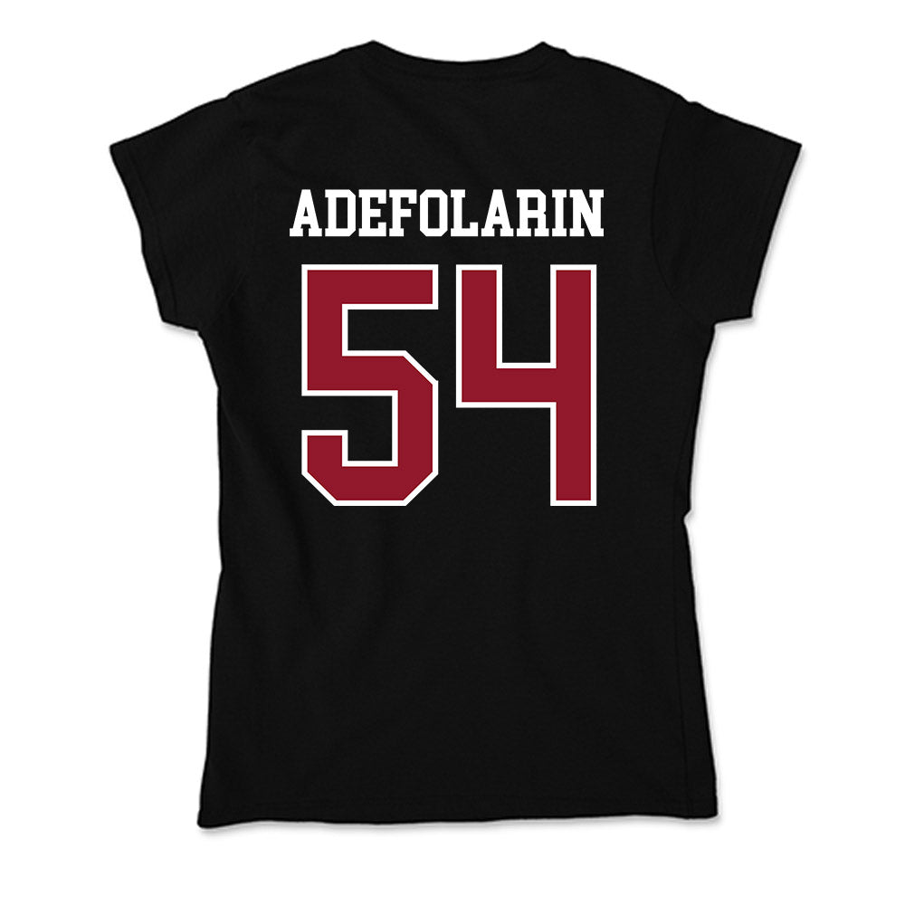 Lafayette College - NCAA Football : Daniel Adefolarin - Soft Style Women’s T-Shirt-1