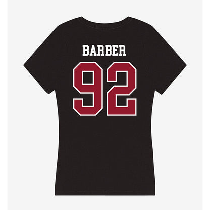 Lafayette College - NCAA Football : Will Barber - Women's V-Neck T-Shirt-1