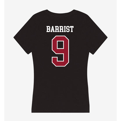 Lafayette College - NCAA Baseball : Alex Barrist - Women's V-Neck T-Shirt-1