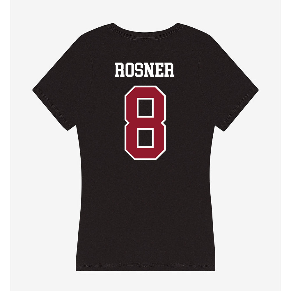 Lafayette College - NCAA Softball : Danielle Rosner - Women's V-Neck T-Shirt-1