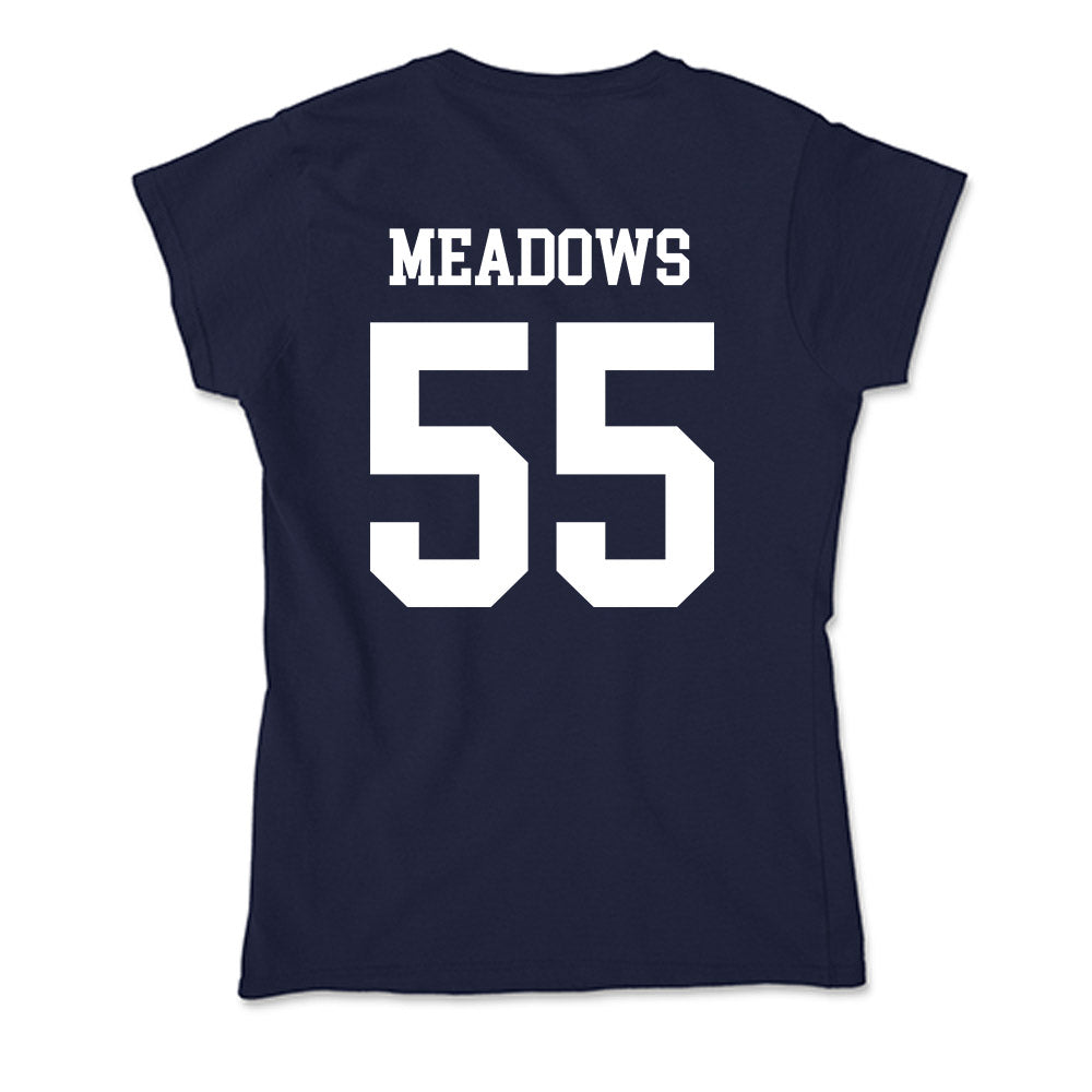 Jackson State - NCAA Football : Ace Meadows - Soft Style Women’s T-Shirt-1