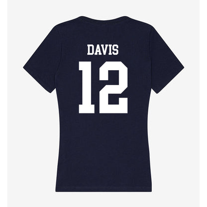 Jackson State - NCAA Baseball : Talmadge Davis - Women's V-Neck T-Shirt-1