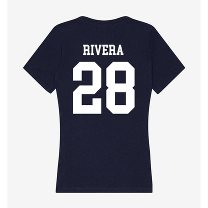 Jackson State - NCAA Baseball : Gianlucas Rivera - Women's V-Neck T-Shirt-1