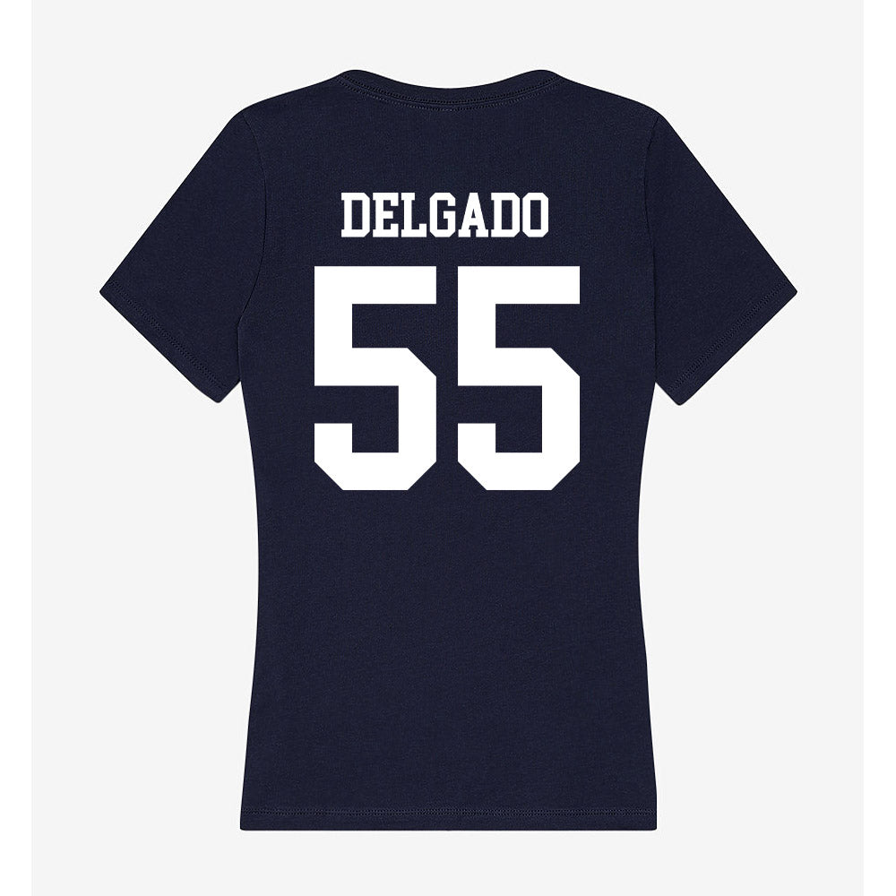Jackson State - NCAA Baseball : Christian Delgado - Women's V-Neck T-Shirt-1
