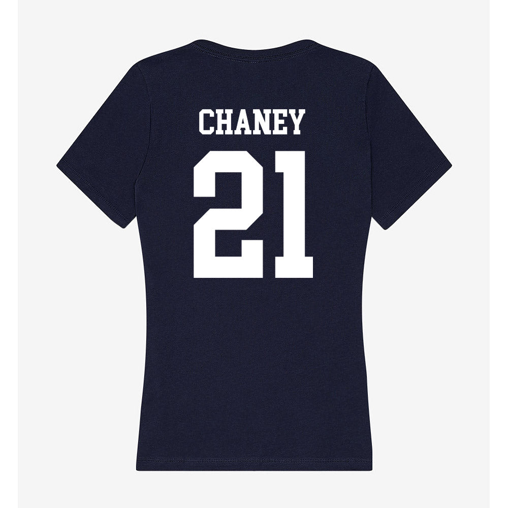 Jackson State - NCAA Football : Vernorrius Chaney - Women's V-Neck T-Shirt-1