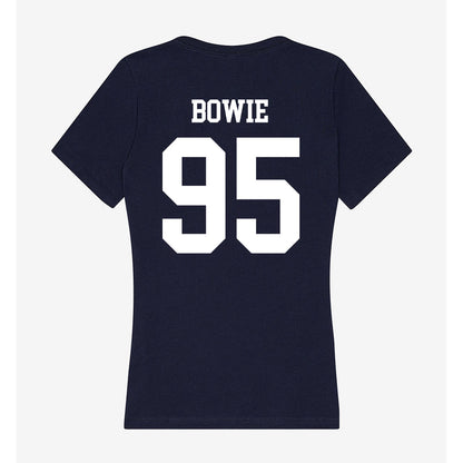 Jackson State - NCAA Football : Kazarius Bowie - Women's V-Neck T-Shirt-1