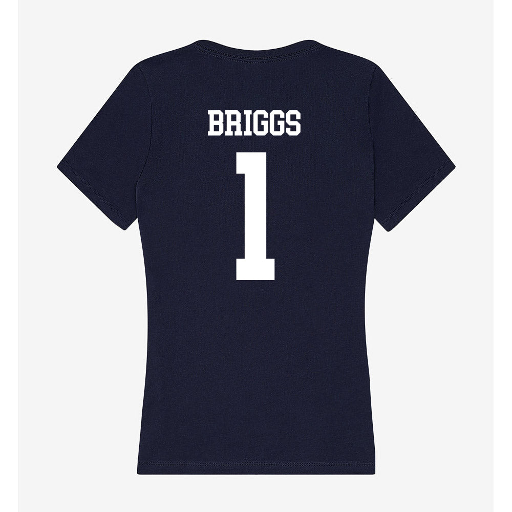 Jackson State - NCAA Women's Volleyball : Hope Briggs - Women's V-Neck T-Shirt-1