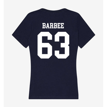 Jackson State - NCAA Football : Kejuan Barbee - Women's V-Neck T-Shirt-1