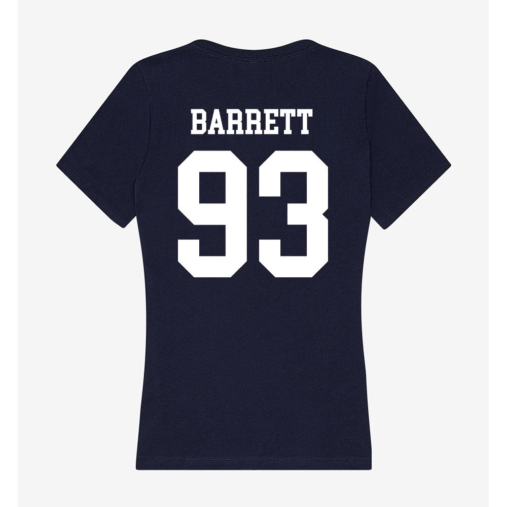 Jackson State - NCAA Football : Zalan Barrett - Women's V-Neck T-Shirt-1