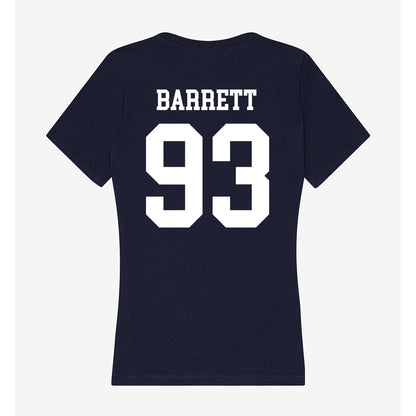 Jackson State - NCAA Football : Zalan Barrett - Women's V-Neck T-Shirt-1