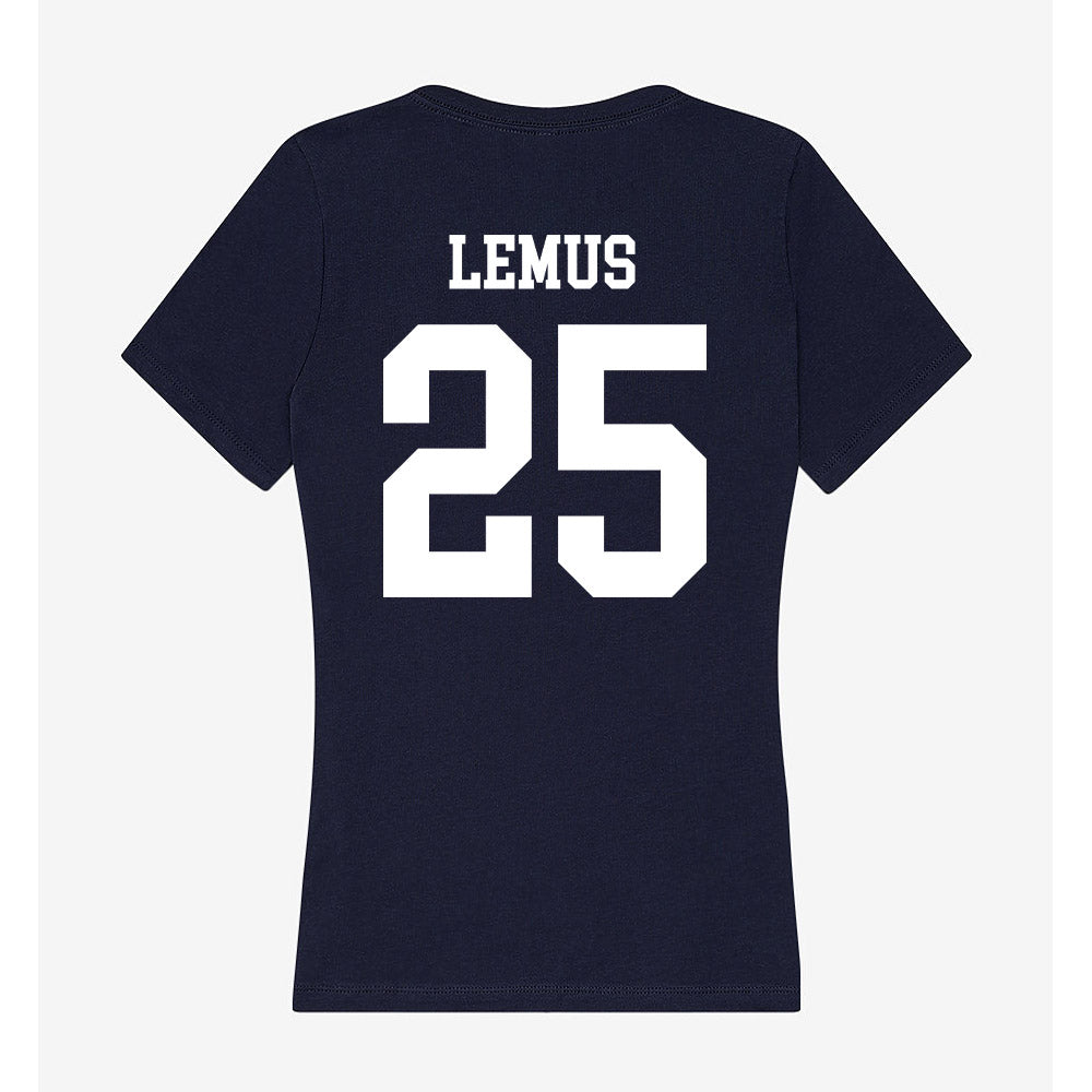 Jackson State - NCAA Baseball : Edwin Lemus - Women's V-Neck T-Shirt-1