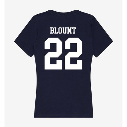 Jackson State - NCAA Football : Nate Blount - Women's V-Neck T-Shirt-1