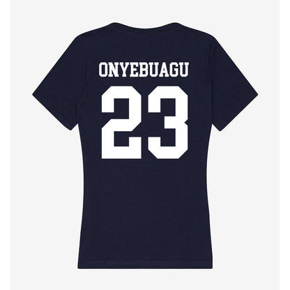 Jackson State - NCAA Football : Cameron Onyebuagu - Women's V-Neck T-Shirt-1