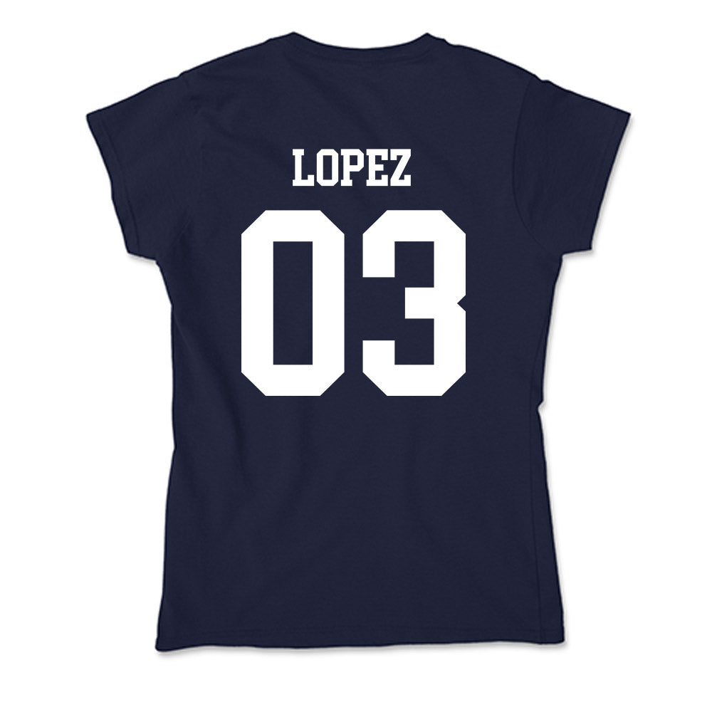 Jackson State - NCAA Softball : JulieAnn Lopez - Soft Style Women’s T-Shirt-1