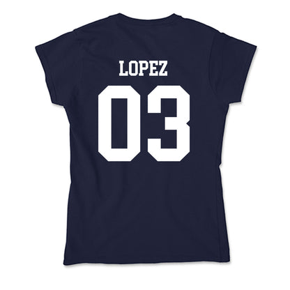 Jackson State - NCAA Softball : JulieAnn Lopez - Soft Style Women’s T-Shirt-1