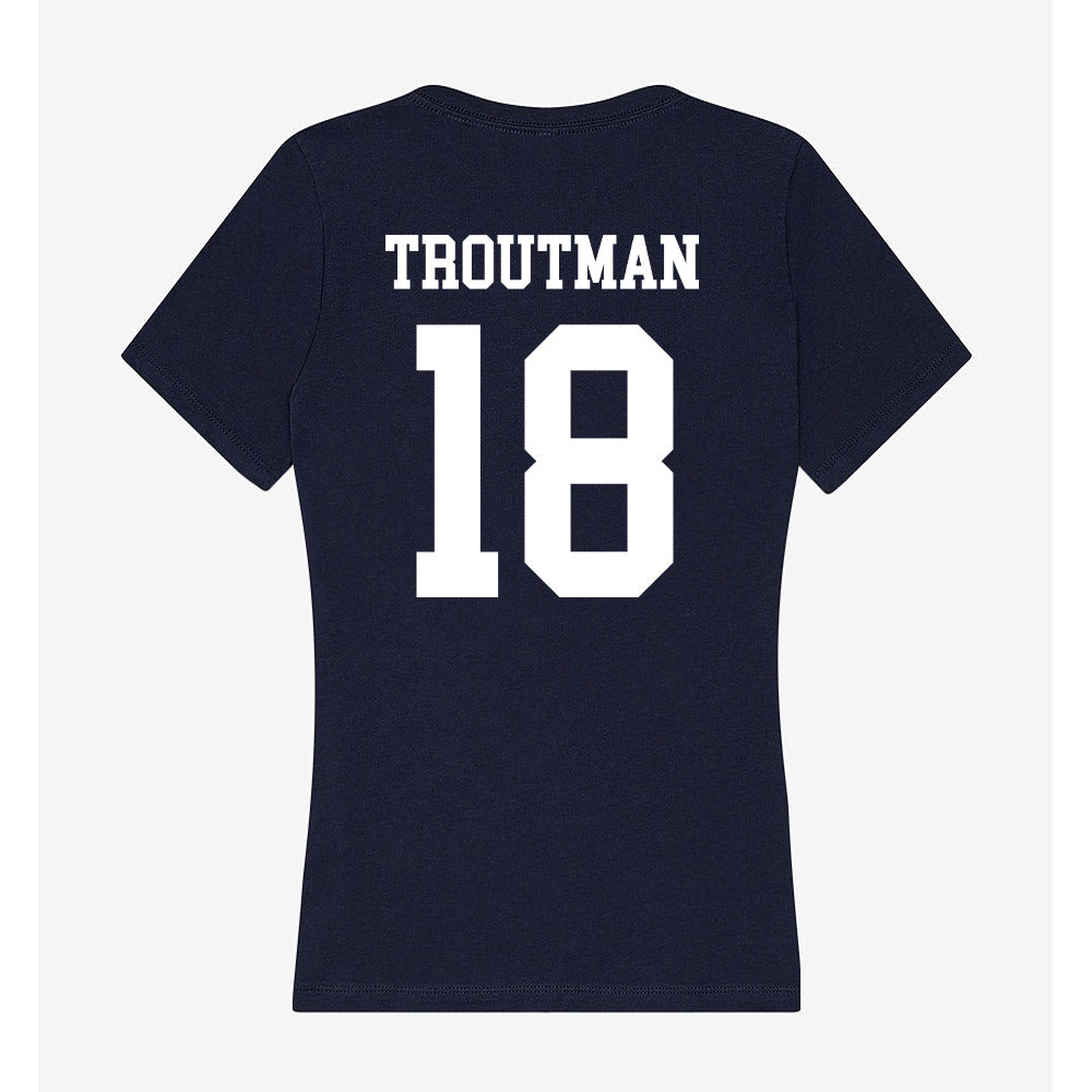 Jackson State - NCAA Women's Volleyball : Kayla Troutman - Women's V-Neck T-Shirt-1