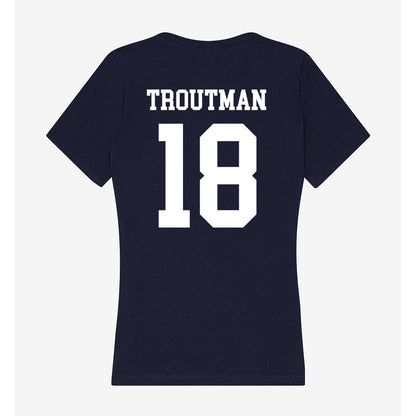 Jackson State - NCAA Women's Volleyball : Kayla Troutman - Women's V-Neck T-Shirt-1