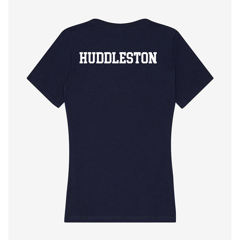 Jackson State - NCAA Men's Track & Field : Ronald Huddleston - Women's V-Neck T-Shirt-1