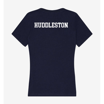 Jackson State - NCAA Men's Track & Field : Ronald Huddleston - Women's V-Neck T-Shirt-1
