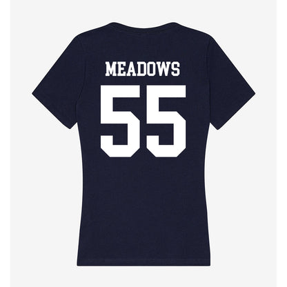 Jackson State - NCAA Football : Ace Meadows - Women's V-Neck T-Shirt-1