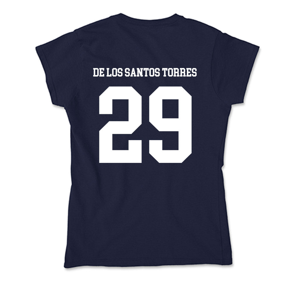Jackson State - NCAA Baseball : Kevin De Los Santos Torres - Soft Style Women’s T-Shirt-1