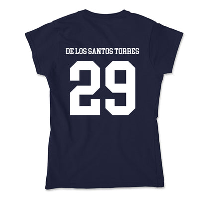 Jackson State - NCAA Baseball : Kevin De Los Santos Torres - Soft Style Women’s T-Shirt-1