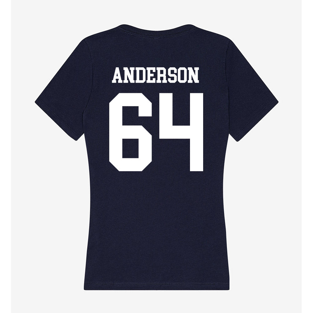 Jackson State - NCAA Football : Ryan Anderson - Women's V-Neck T-Shirt-1