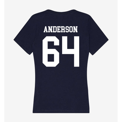 Jackson State - NCAA Football : Ryan Anderson - Women's V-Neck T-Shirt-1