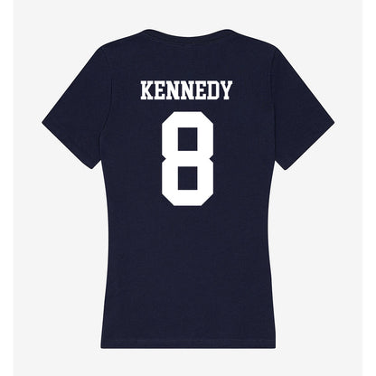 Jackson State - NCAA Softball : Thenya Kennedy - Women's V-Neck T-Shirt-1