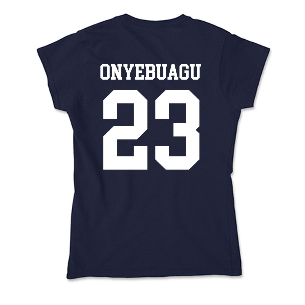 Jackson State - NCAA Football : Cameron Onyebuagu - Soft Style Women’s T-Shirt-1