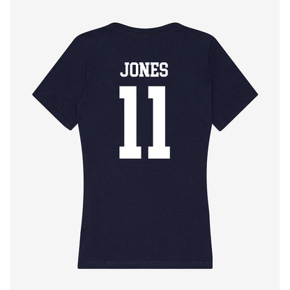 Jackson State - NCAA Football : Carmello Jones - Women's V-Neck T-Shirt-1
