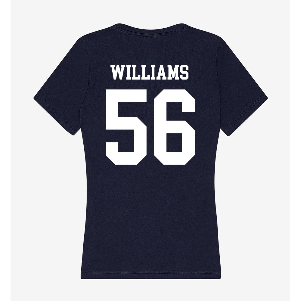 Jackson State - NCAA Football : Brian Williams - Women's V-Neck T-Shirt-1