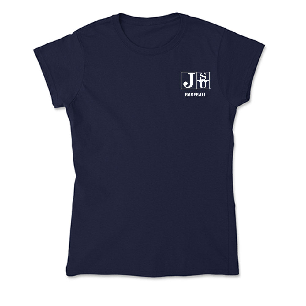 Jackson State - NCAA Baseball : Manuel Toro - Soft Style Women’s T-Shirt-0