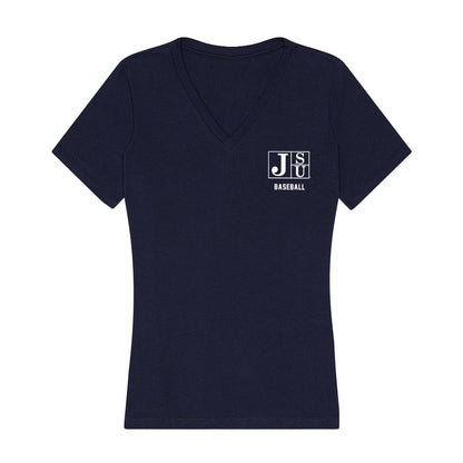 Jackson State - NCAA Baseball : Eric Elliott - Women's V-Neck T-Shirt-0