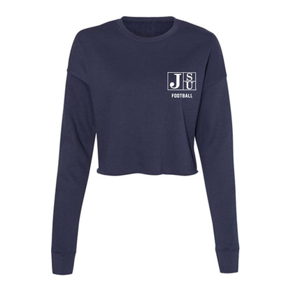 Jackson State - NCAA Football : Ryan Anderson - Women's Cropped Crew Fleece-0
