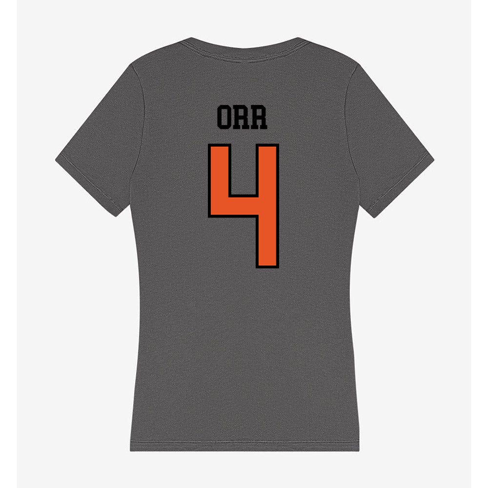 Pacific - NCAA Baseball : Robert Orr - Women's V-Neck T-Shirt-1