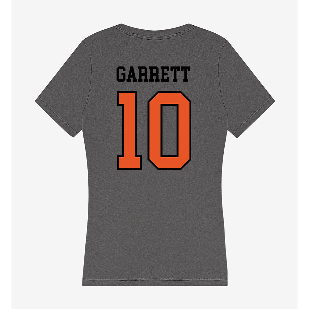 Pacific - NCAA Softball : Kylee Garrett - Women's V-Neck T-Shirt-1