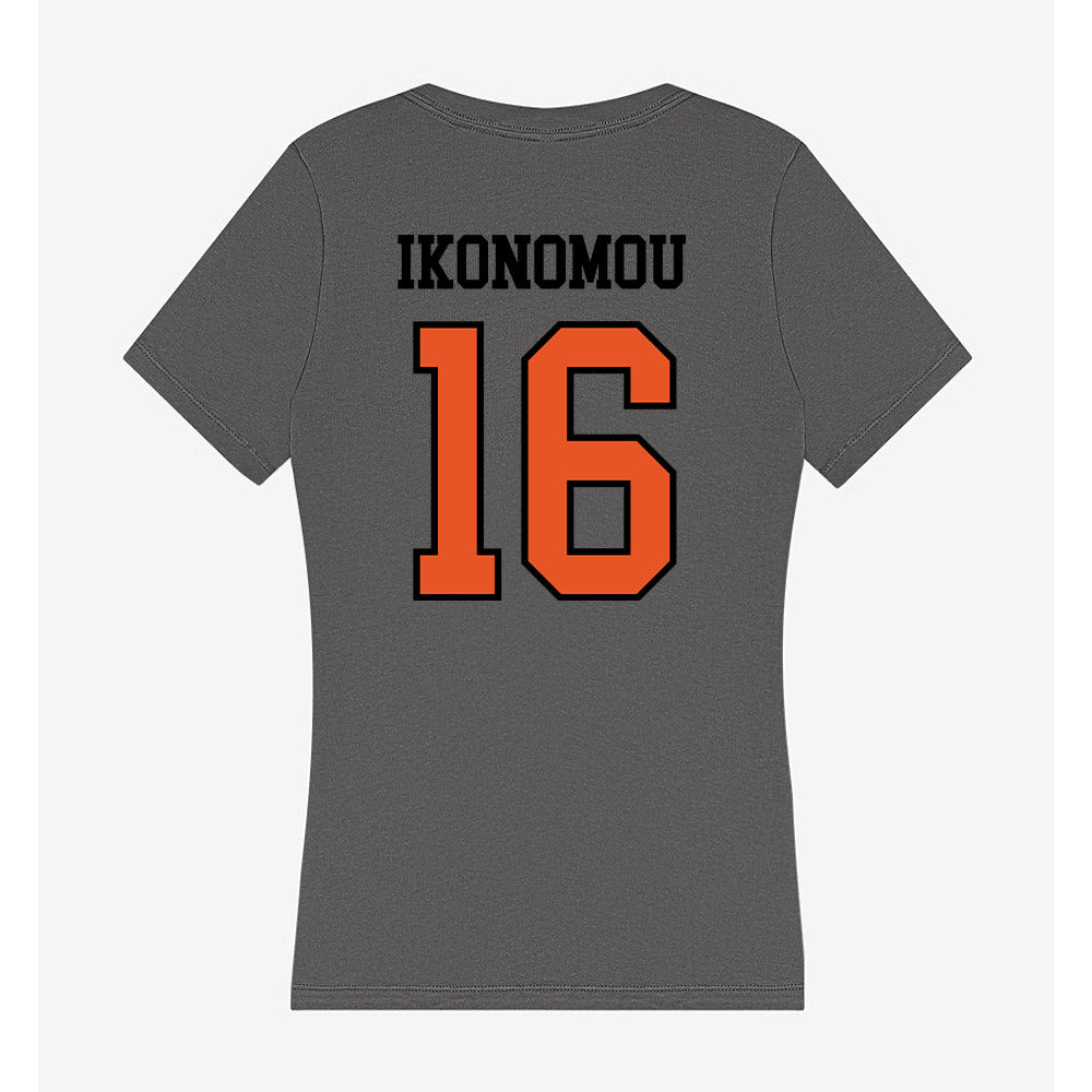 Pacific - NCAA Women's Water Polo : Maria Ikonomou - Women's V-Neck T-Shirt-1
