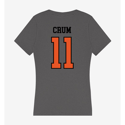 Pacific - NCAA Women's Water Polo : Anna Crum - Women's V-Neck T-Shirt-1