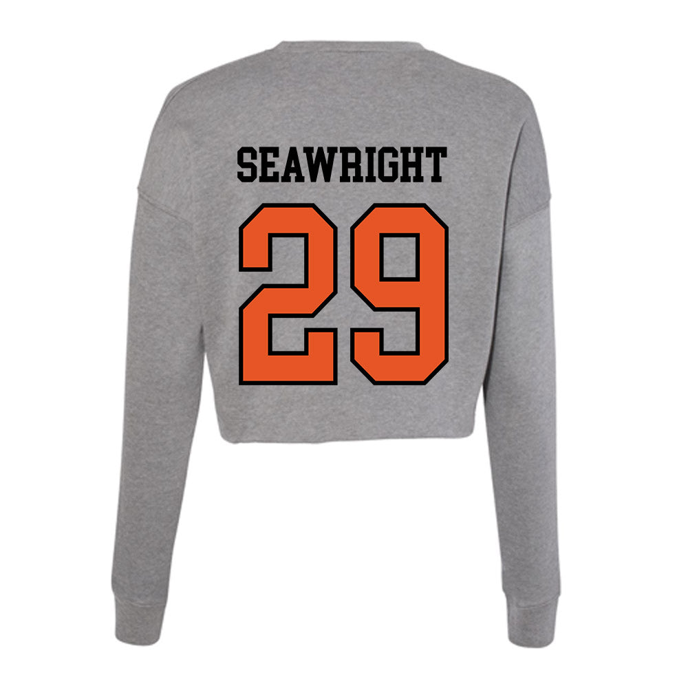 Pacific - NCAA Women's Soccer : ABIGAIL SEAWRIGHT - Women's Cropped Crew Fleece-1
